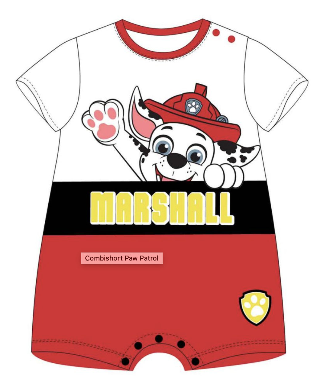 Combishort Paw patrol